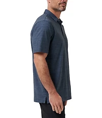 TravisMathew The Heater Performance Stretch Short Sleeve Polo Shirt