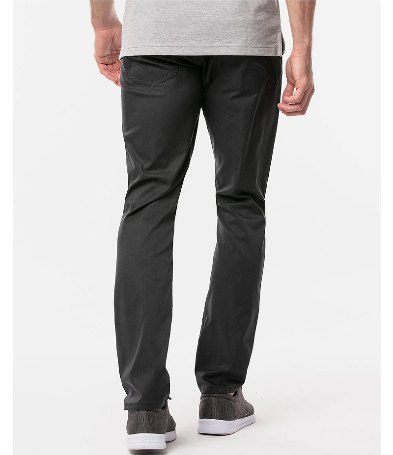 TravisMathew Flat-Front Open To Close Performance Stretch Pants