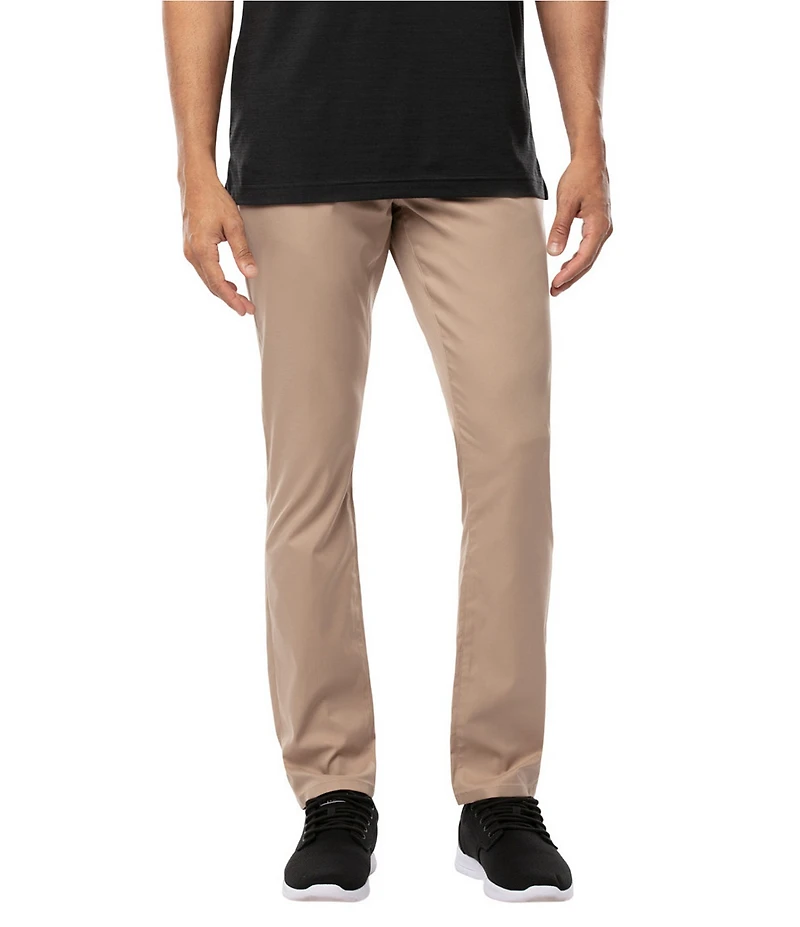 TravisMathew Flat-Front Open To Close Performance Stretch Pants