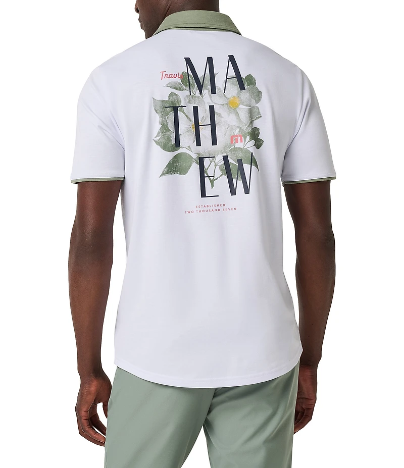 TravisMathew AB Energy Short Sleeve Polo Shirt