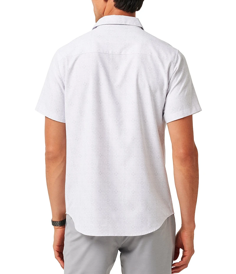 TravisMathew Acropolis Short Sleeve Woven Shirt