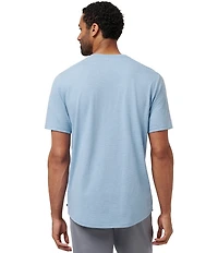 TravisMathew All Adrift Short Sleeve Henley Shirt
