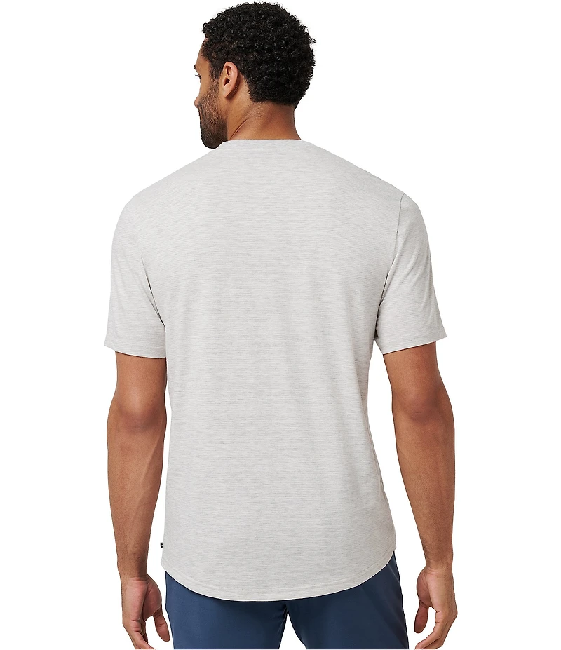TravisMathew All Adrift Short Sleeve Henley Shirt