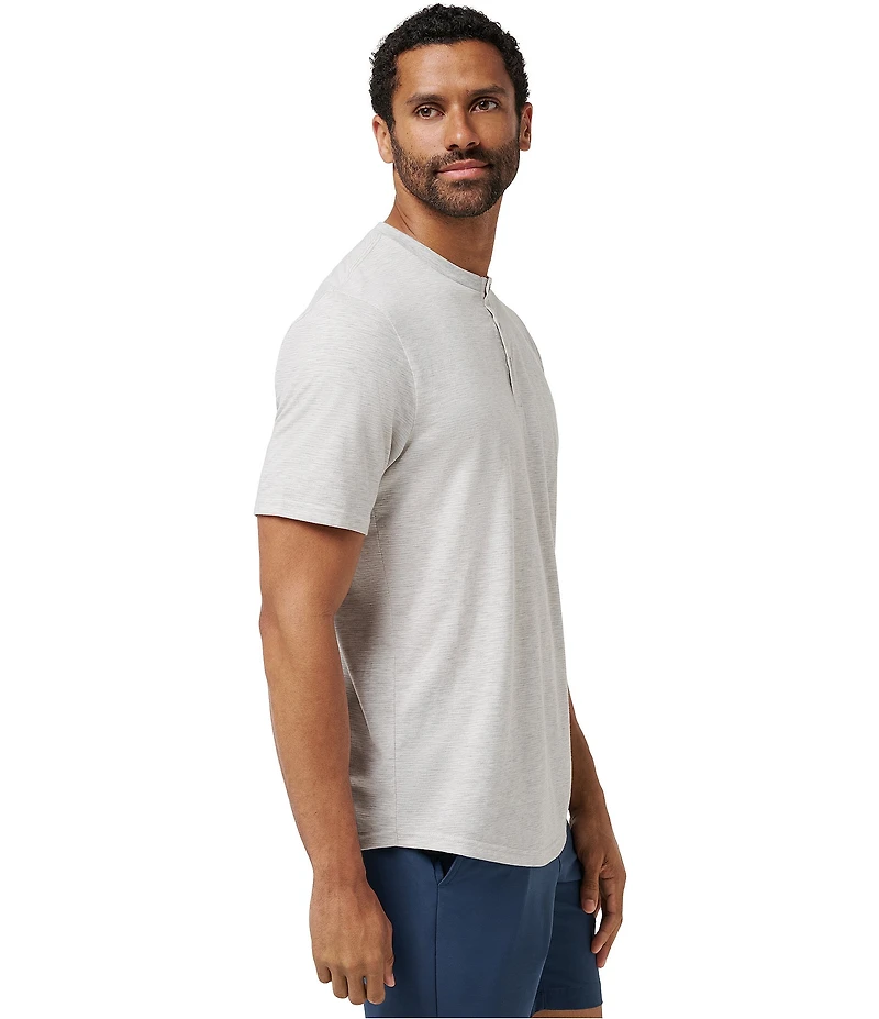 TravisMathew All Adrift Short Sleeve Henley Shirt