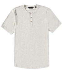 TravisMathew All Adrift Short Sleeve Henley Shirt