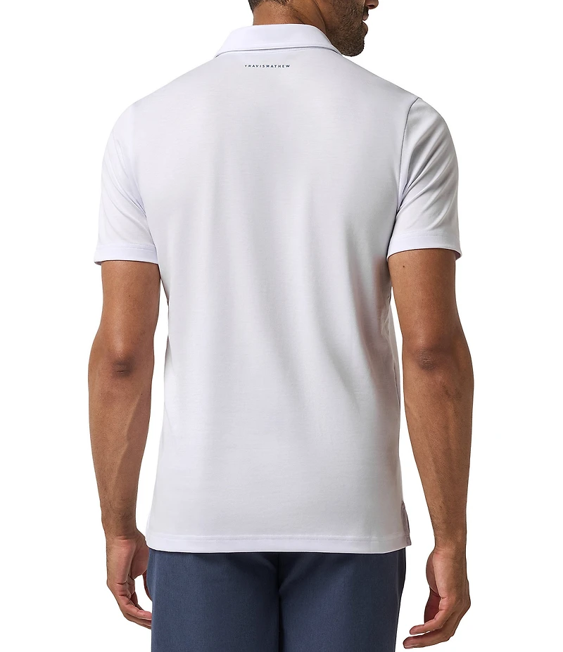 TravisMathew All Day Drift Short Sleeve Polo Shirt