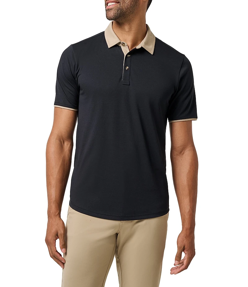 TravisMathew All Day Social Club Short Sleeve Polo Shirt
