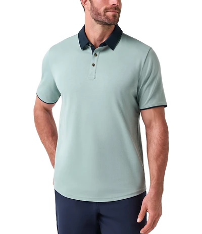 TravisMathew All Day Social Club Short Sleeve Polo Shirt