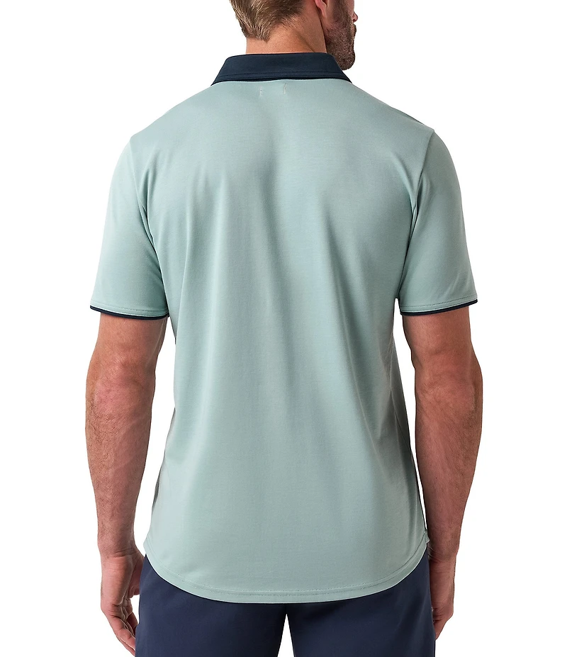 TravisMathew All Day Social Club Short Sleeve Polo Shirt