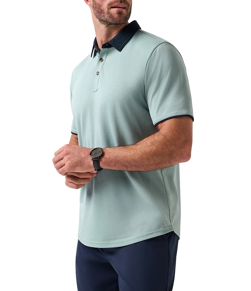 TravisMathew All Day Social Club Short Sleeve Polo Shirt