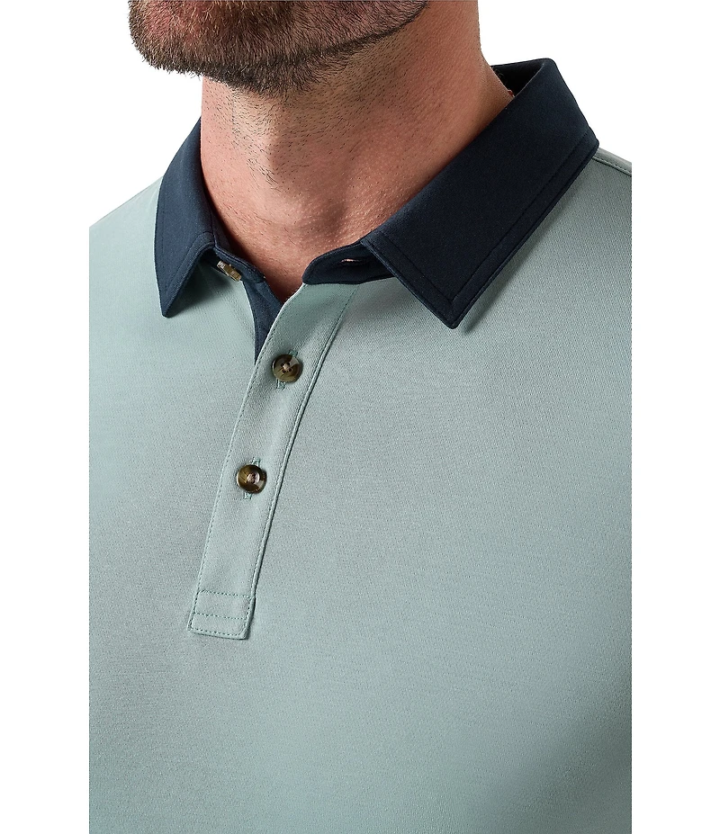 TravisMathew All Day Social Club Short Sleeve Polo Shirt