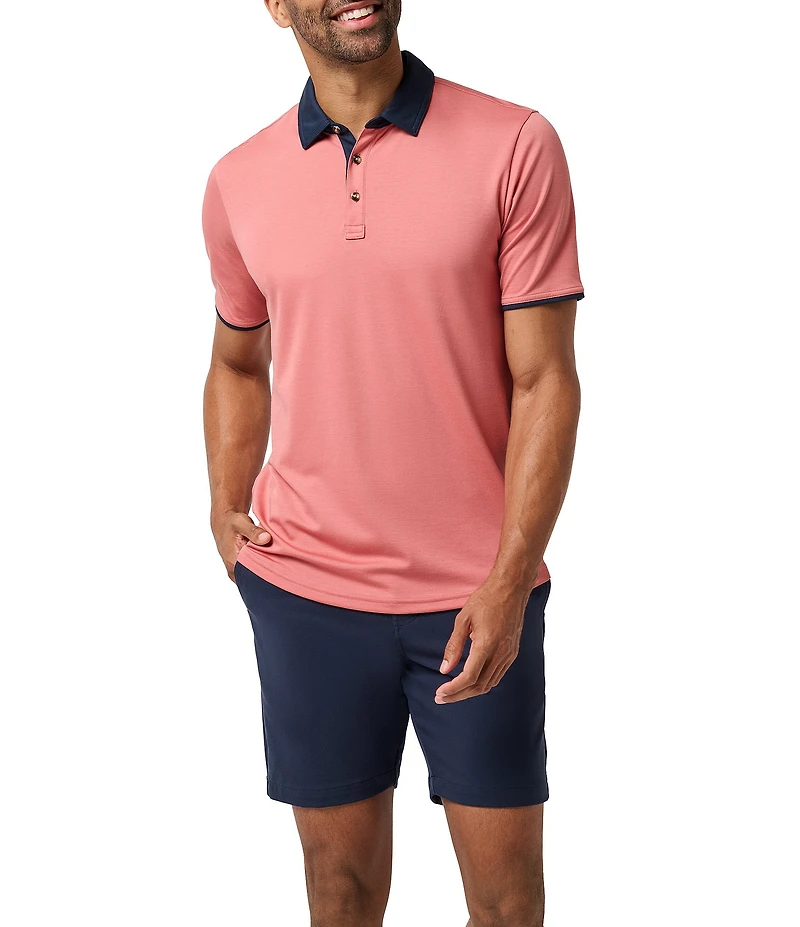 TravisMathew All Day Social Club Short Sleeve Polo Shirt