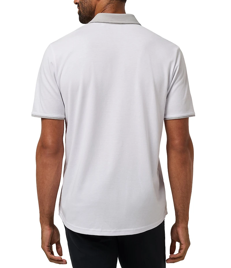 TravisMathew All Day Social Club Short Sleeve Polo Shirt
