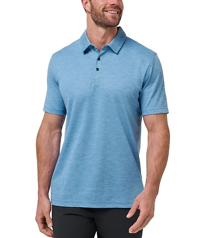TravisMathew Base Jump Short Sleeve Polo Shirt