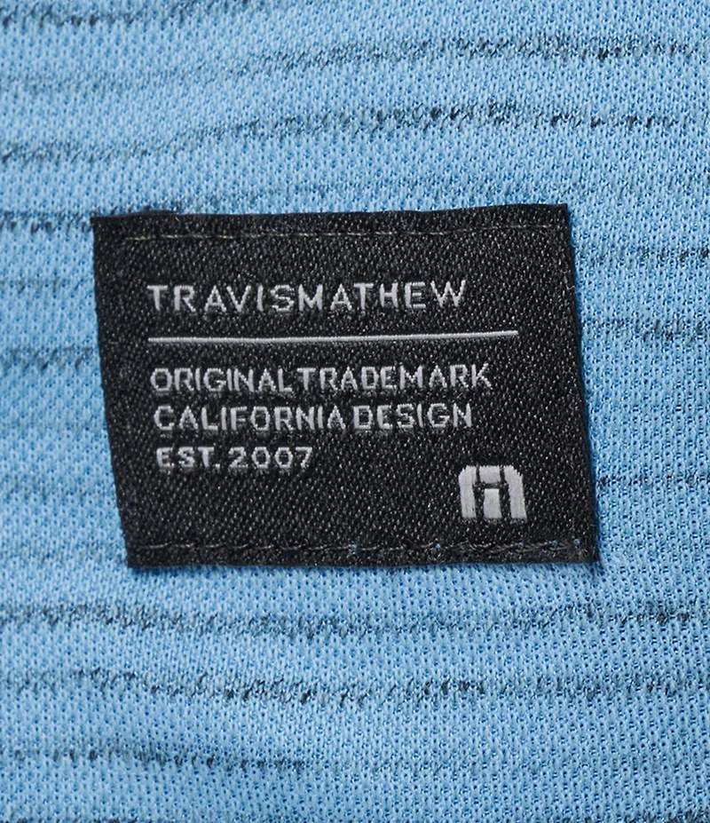 TravisMathew Base Jump Short Sleeve Polo Shirt