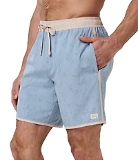 TravisMathew Beach Club E-Waist 7.5#double; Inseam Board Shorts