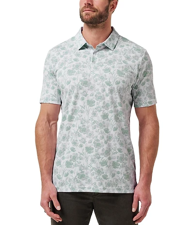 TravisMathew Been Abroad Short Sleeve Polo Shirt