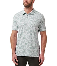 TravisMathew Been Abroad Short Sleeve Polo Shirt