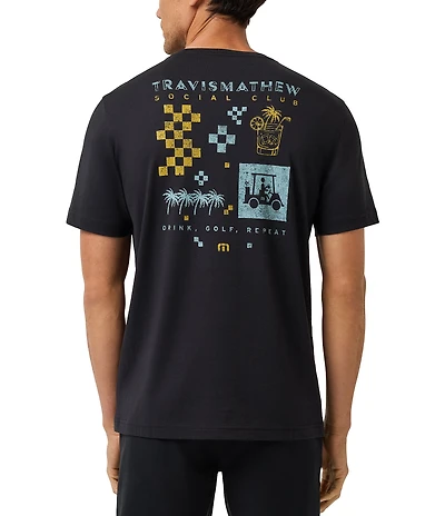 TravisMathew Beverage Cart Short Sleeve Graphic T-Shirt