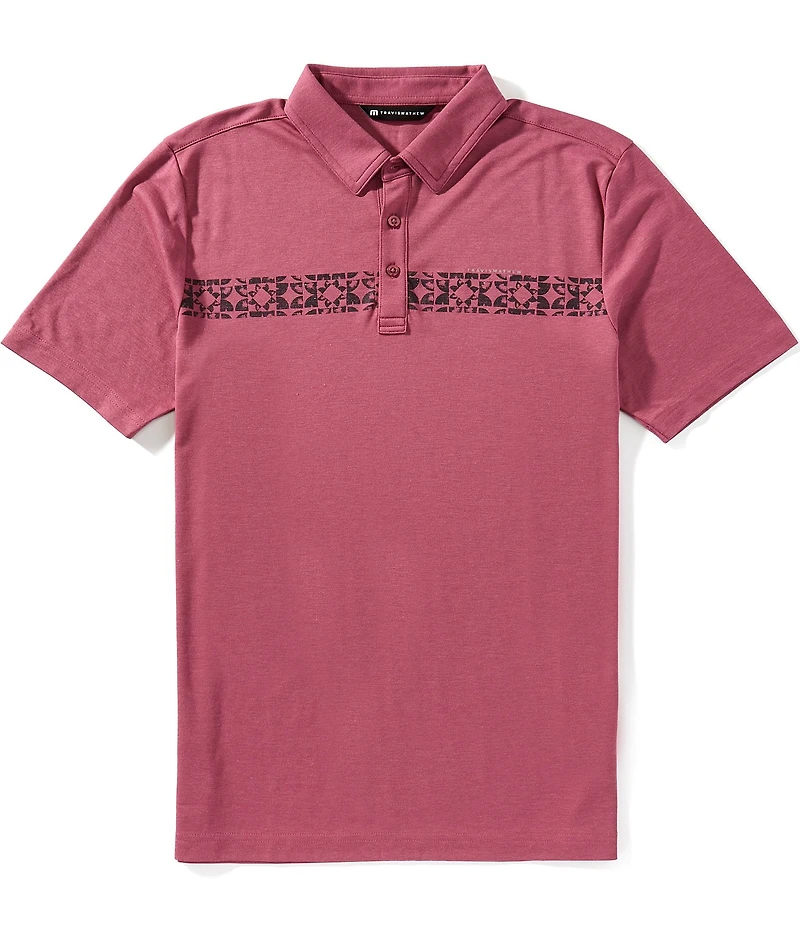 TravisMathew Bungee Jump Short Sleeve Polo Shirt