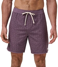 TravisMathew Cabana E-Waist 7.5#double; Inseam Board Shorts