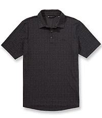 TravisMathew Cabana Floral Print Short Sleeve Polo Shirt