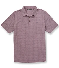 TravisMathew Cabana Floral Print Short Sleeve Polo Shirt