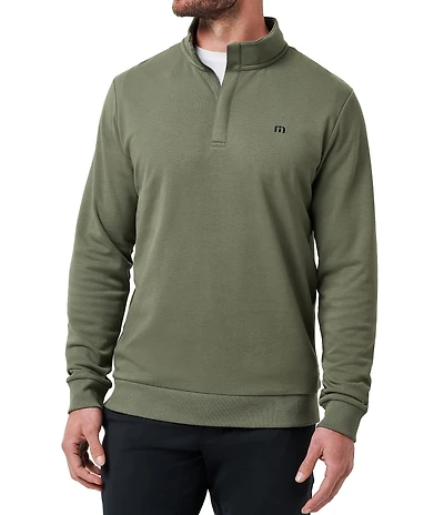 TravisMathew Cloud Quarter Zip 2.0 Fleece Pullover