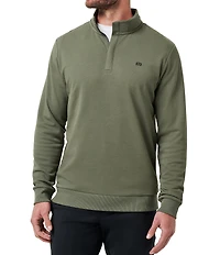 TravisMathew Cloud Quarter Zip 2.0 Fleece Pullover
