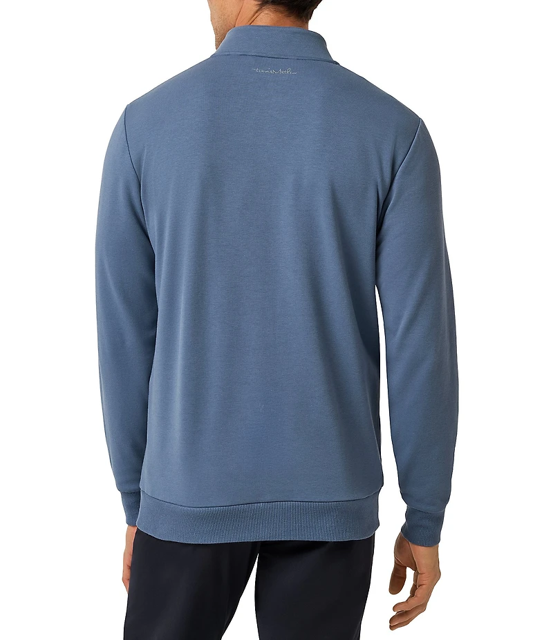 TravisMathew Cloud Quarter Zip 2.0 Fleece Pullover