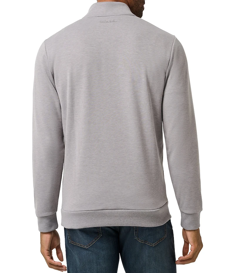 TravisMathew Cloud Quarter Zip 2.0 Fleece Pullover