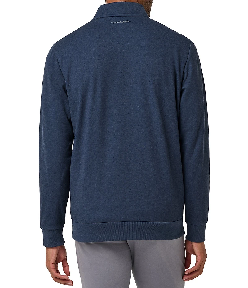 TravisMathew Cloud Quarter Zip 2.0 Fleece Pullover