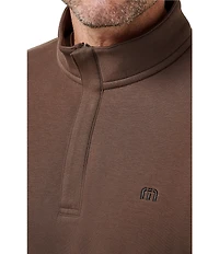 TravisMathew Cloud Quarter Zip 2.0 Fleece Pullover