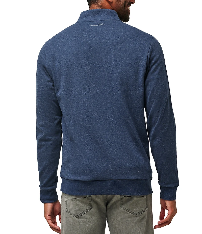 TravisMathew Cloud Quarter Zip 2.0 Fleece Pullover