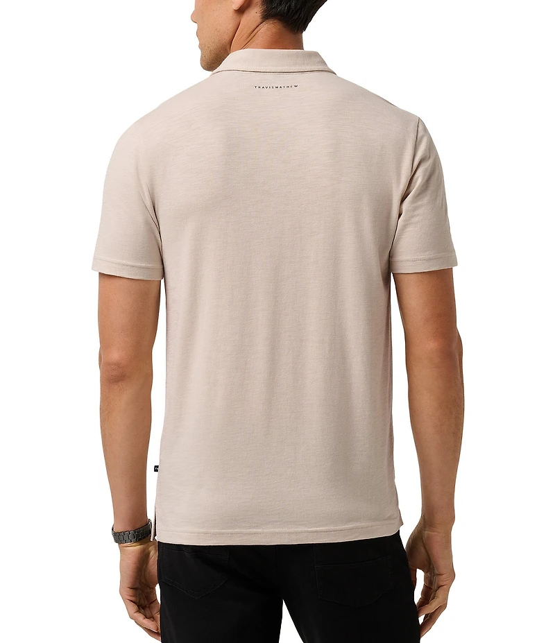 TravisMathew Cloud Short Sleeve Polo Shirt