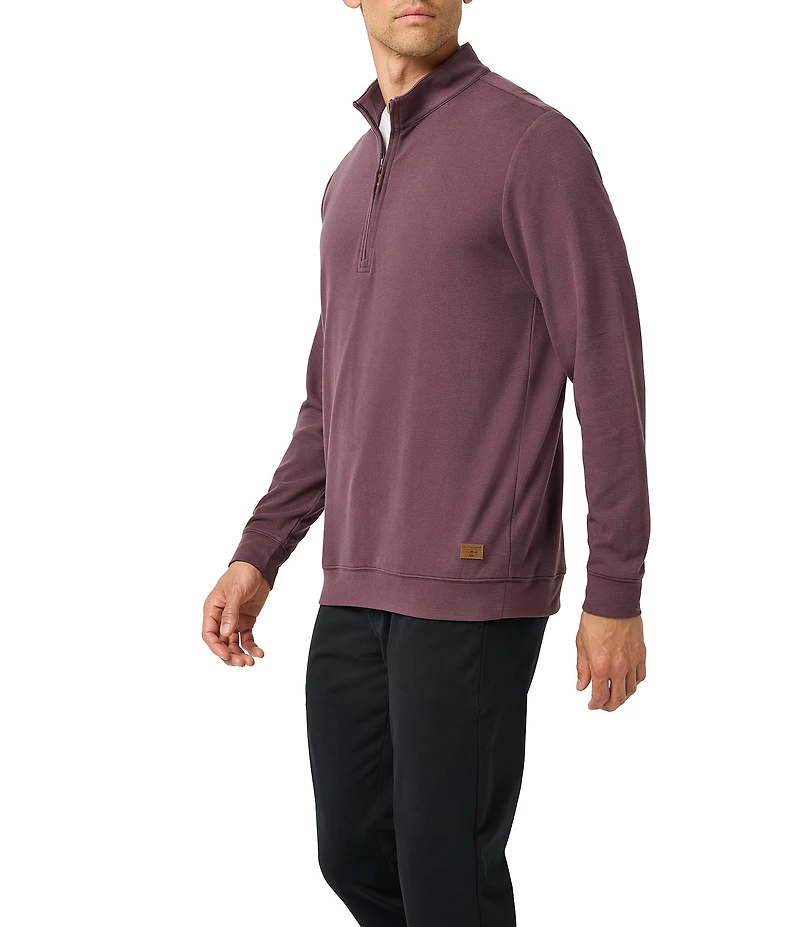 TravisMathew Cloud Sweater Quarter Zip Pullover