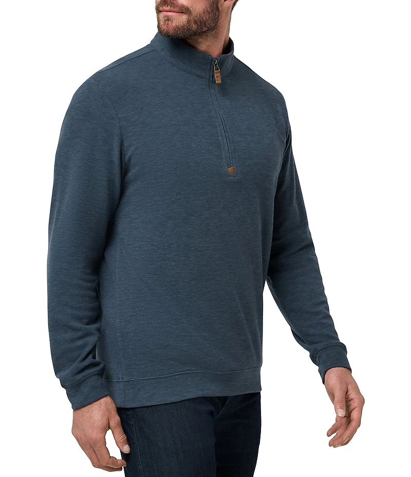 TravisMathew Cloud Sweater Quarter Zip Pullover