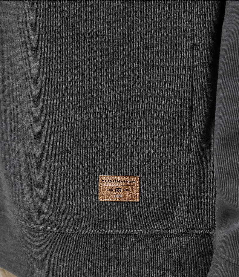 TravisMathew Cloud Sweater Quarter Zip Pullover
