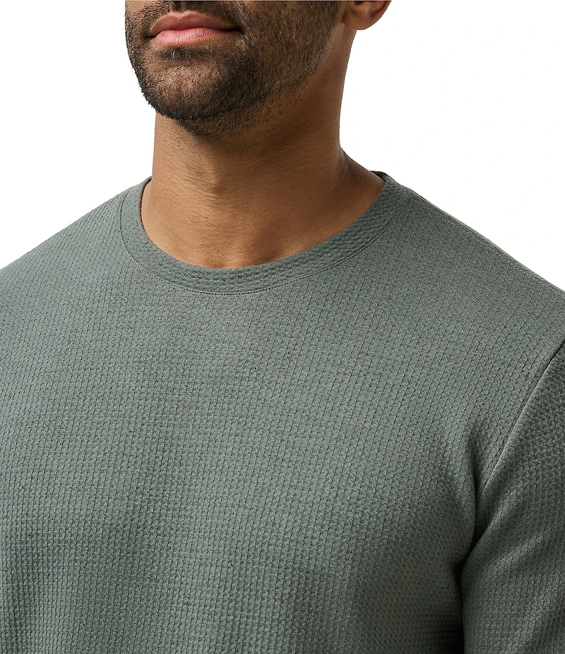 TravisMathew Cloud Waffle Crew Shirt