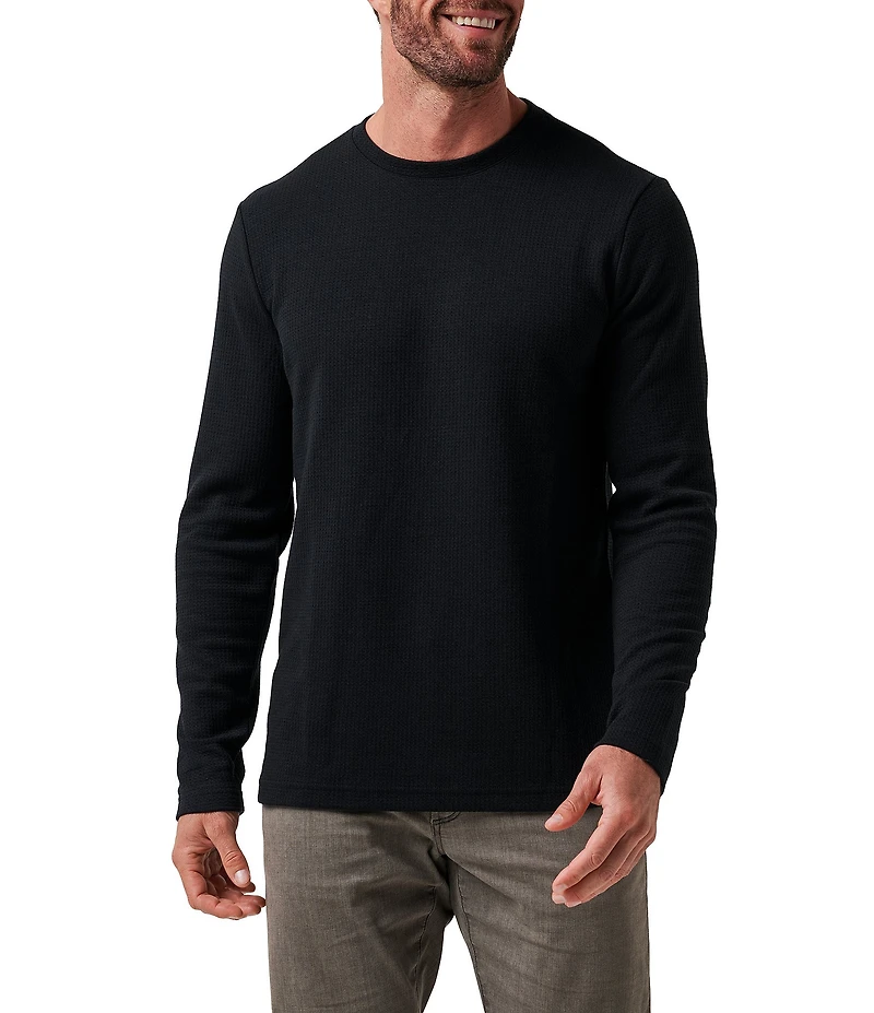 TravisMathew Cloud Waffle Crew Shirt