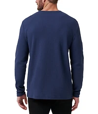 TravisMathew Cloud Waffle Crew Shirt