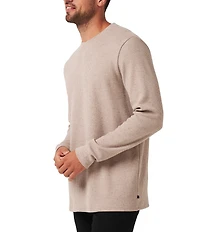 TravisMathew Cloud Waffle Crew Shirt