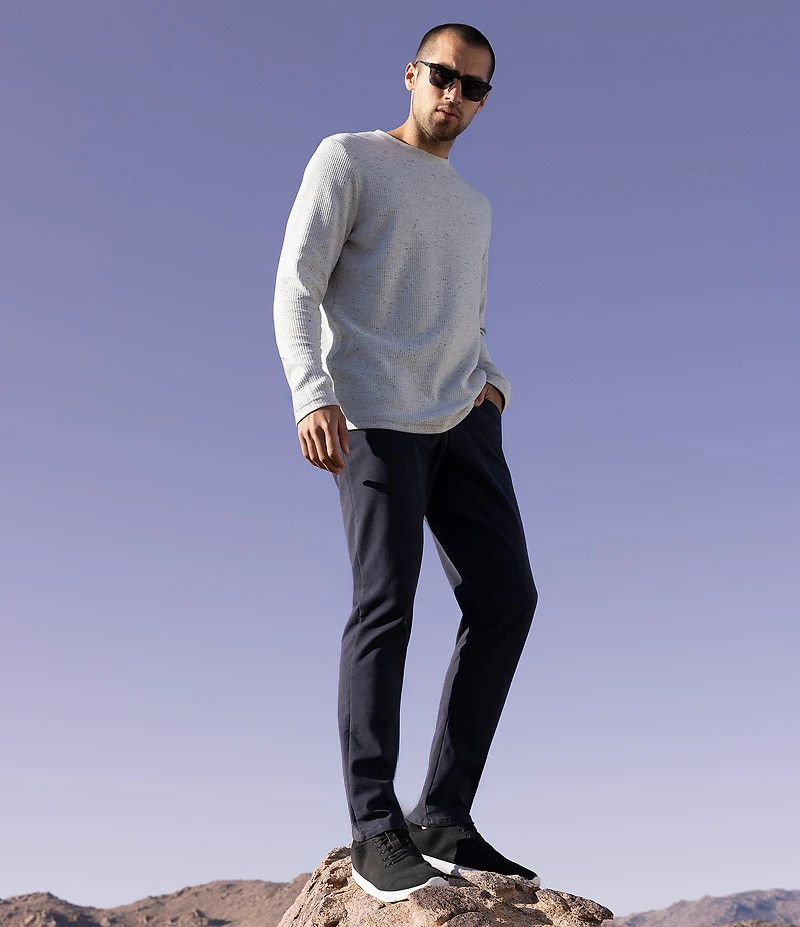 TravisMathew Cloud Waffle Crew Shirt
