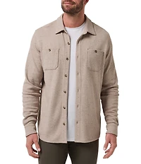 TravisMathew Cloud Waffle Shirt Jacket