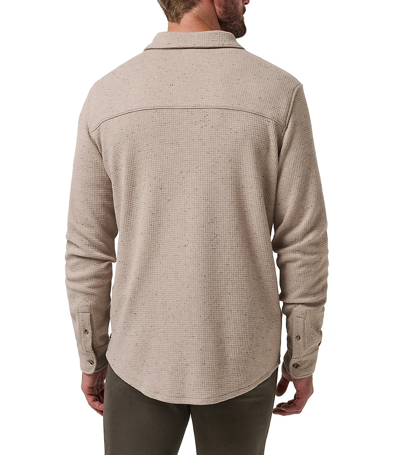 TravisMathew Cloud Waffle Shirt Jacket