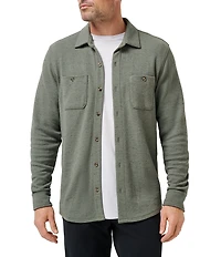 TravisMathew Cloud Waffle Shirt Jacket