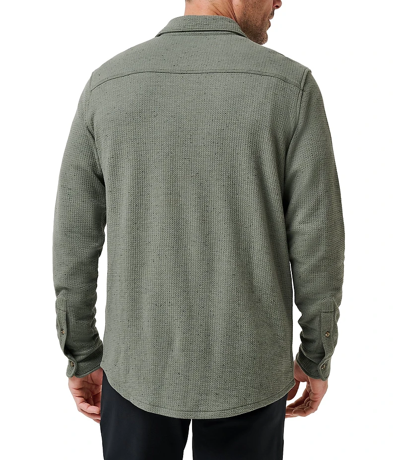TravisMathew Cloud Waffle Shirt Jacket