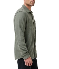 TravisMathew Cloud Waffle Shirt Jacket