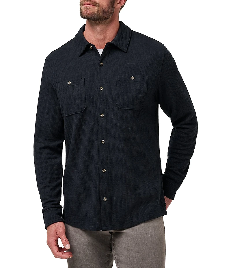 TravisMathew Cloud Waffle Shirt Jacket