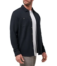 TravisMathew Cloud Waffle Shirt Jacket